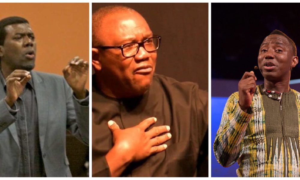 Peter Obi Has Been Scammed, 'I Was Right After All' - Says Sowore, Reno Omokri