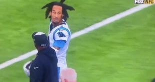 Robbie Anderson Kicked Off Field in the Middle of Panthers-Rams