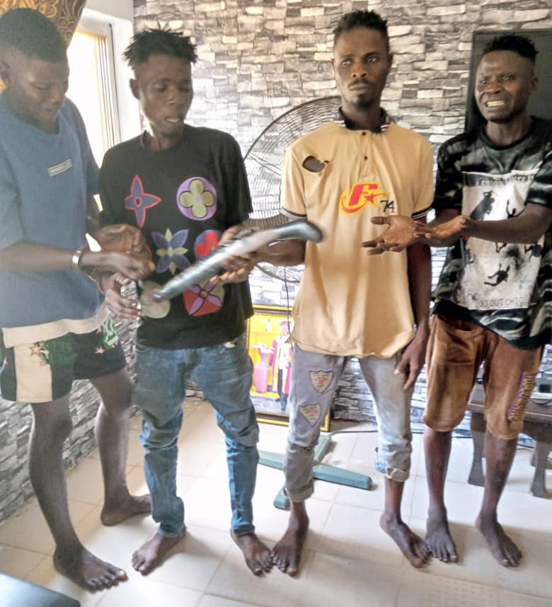 Three brothers and one other arrested for robbery in Ogun