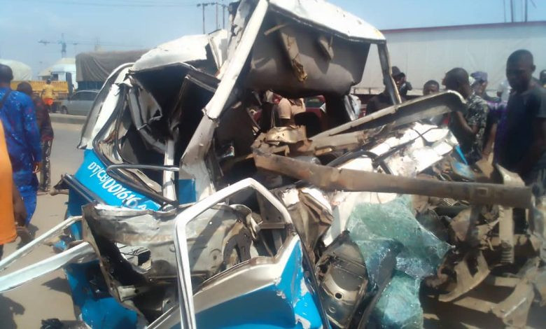 Three hawkers crushed to death in Onitsha after truck suffered brake failure and rammed into them