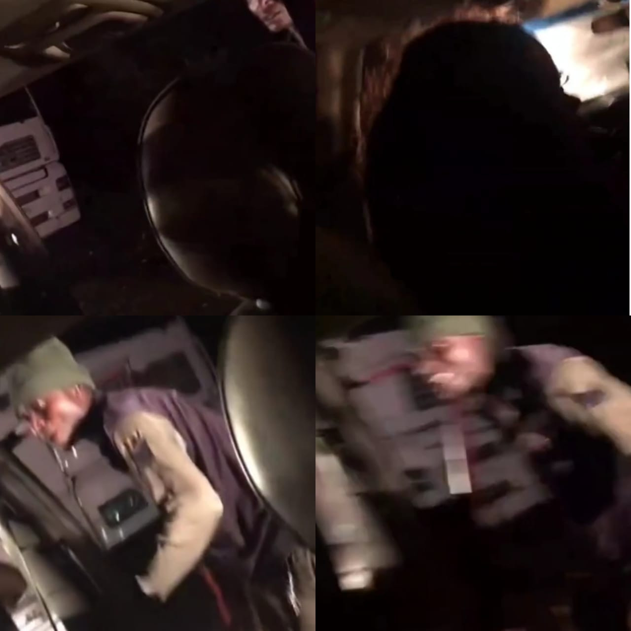 Trending video of commercial bus driver engaging in a heated argument with an armed police officer
