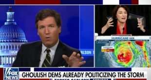 Tucker Carlson Slams Democrats For Politicizing Hurricane Ian: 'They Think They're God'