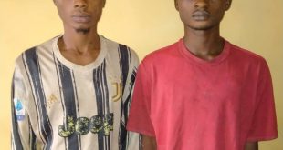 Two suspected internet fraudsters arrested in Ogun for allegedly killing 40-year-old man for money ritual