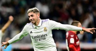 Valverde’s screamer steal the headlines as Real Madrid defeat Sevilla 3-1 to extend lead
