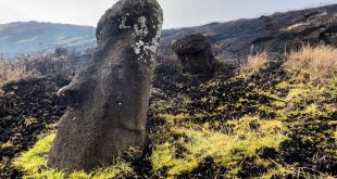 Video: Easter Island Fire Causes Damage to Famous Moai Statues