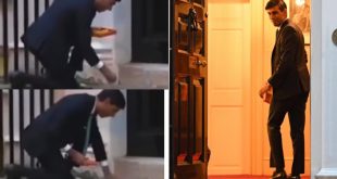 Watch Moment New UK Prime Minister Performs Rituals At Entrance Of Downing Street