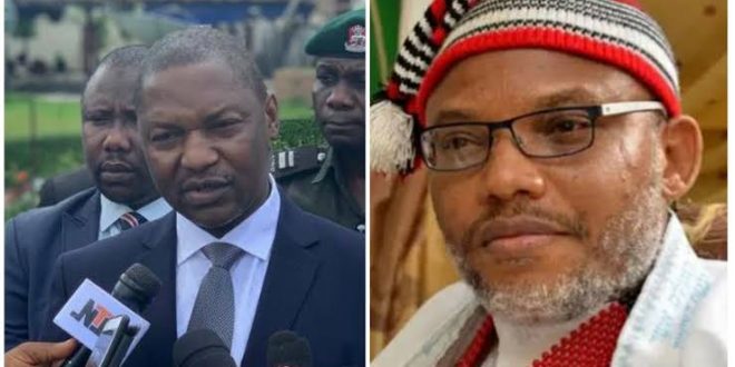 'You're A Clown' - IPOB Knocks Malami Over Comment On Nnmadi Kanu's Release