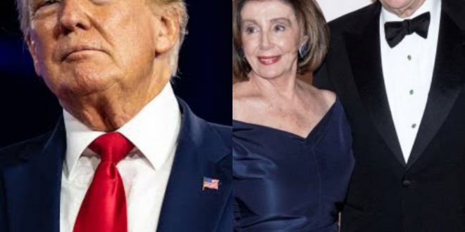 "A Terrible thing? - Donald Trump condemns the hammer attack against Nancy Pelosi's husband while his son tweets jokes about the attack