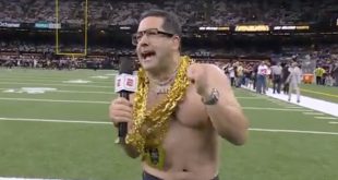 Adam Schefter Topless and Blinged Out Like Kirk Cousins on Monday Night Countdown