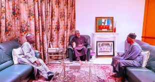 BREAKING: Buhari Meets With Tinubu, Adamu