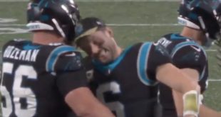 Baker Mayfield Headbutted Multiple Teammates After the Panthers Beat the Falcons