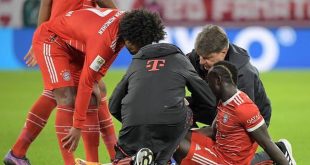 Bundesliga: Sadio Mane injured as Bayern Munich cook Werder Brewen