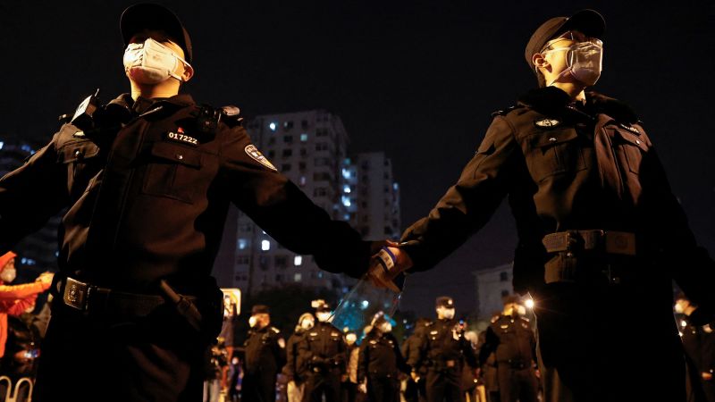 China's security apparatus swings into action to smother Covid protests | CNN