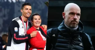 Cristiano Ronaldo?s mother backs explicit criticism of Man United boss Ten Hag as she applauds post telling to him f**k off