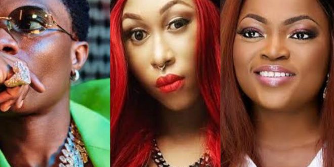 Cynthia Morgan turns a seer as she releases a set of "prophecies" involving Wizkid, Funke Akindele, others