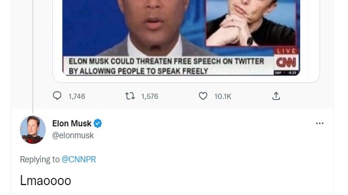 Elon Musk Can Only Laugh After CNN 'Fact-Checks' His Meme Mocking the Network