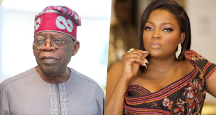 It is an insult to mention Funke Akindele?s name in my presence - Bola Tinubu (video)