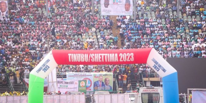Just In: List Of Dignitaries At Tinubu’s Presidential Campaign In Lagos