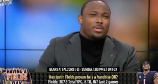 LeSean McCoy: Justin Fields Can't Throw, No Top Receivers Will Want to Play With Him
