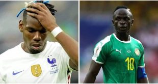 Mane, Pogba, Other Players To Miss World Cup (Full List)