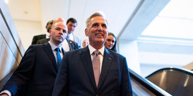 McCarthy overwhelmingly won G.O.P. backing for speaker, but the vote signaled he still faces a tough fight.