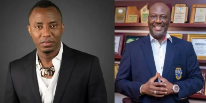 Naira redesign: Sowore takes subtle dig at Dino for donating cash