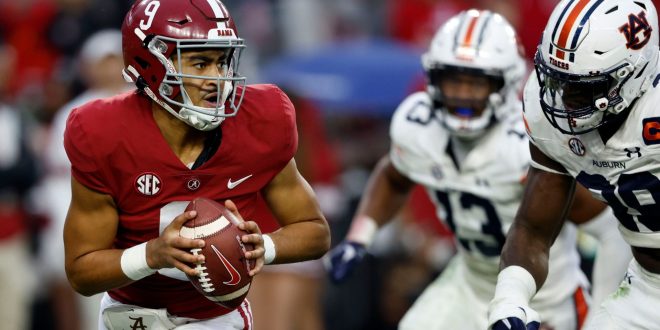 No. 7 Crimson Tide washes out Auburn in Iron Bowl