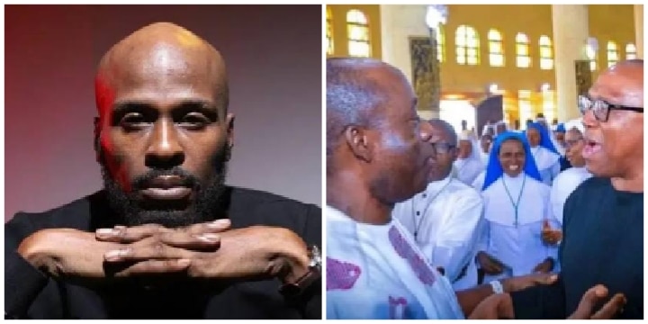 Nollywood Actor Discloses Reason Soludo Hugged Peter Obi During Thanksgiving Mass