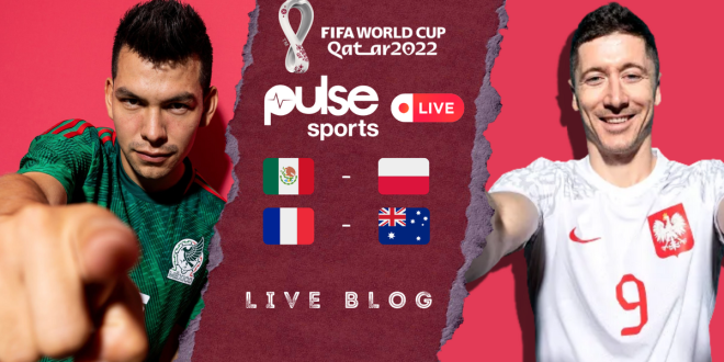 Qatar 2022: Day 3 Live - Mexico vs Poland, France vs Australia