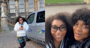 Rita Dominic welcomes friends to England ahead of her Church wedding to Fidelis Anosike (video)