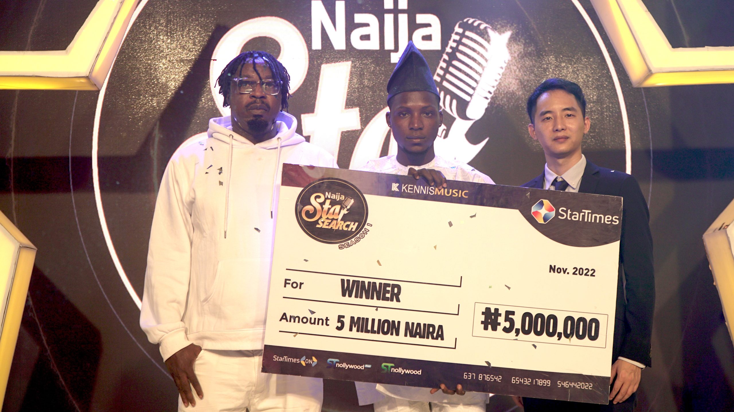 Skimzo wins Naija Star Search talent show, Takes Lion