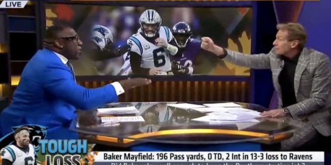 Skip Bayless, Shannon Sharpe Get Into Shouting Match on 'Undisputed'