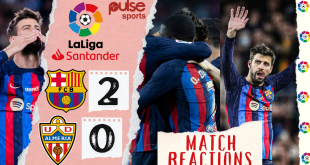 'Thank you Legend' - Reactions pour as Gerard Piqué  bids farewell to Barcelona with win over Almeria in final match