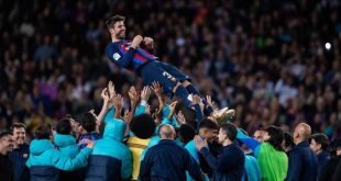'This is not farewell' - Pique says as Barcelona fans chant 'President, president'