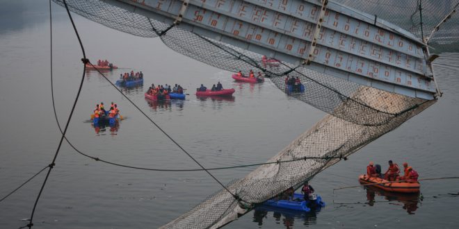 Video: Rescuers Continue Search After India Bridge Collapse