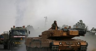 What is delaying Turkey’s ground operation in northern Syria?