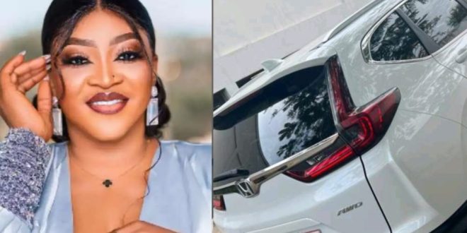 Actress, Chi Chi Splashes Millions On Luxury Car As Early Christmas Gift