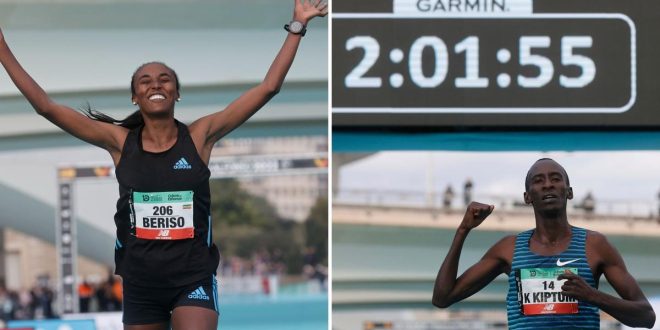 Amane Beriso and Kelvin Kiptum stuns the marathon world with victories in Valencia