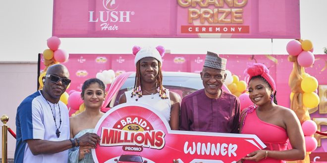 Angel Offornedu Emerges As The Grand Prize Winner of Lush Hair