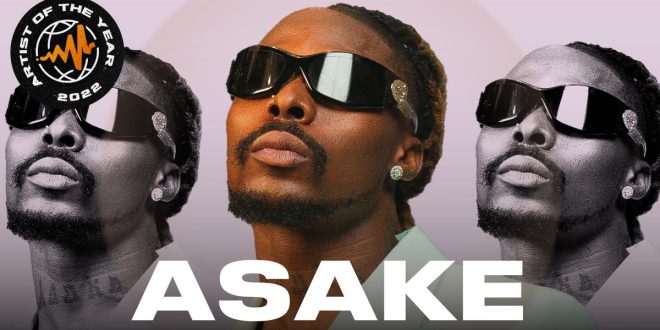 Asake is Audiomack's 'Artist of the Year'