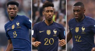 Aurelien Tchouameni, Kingsley Coman and Randal Kolo Muani racially abused with vile messages on social media following France