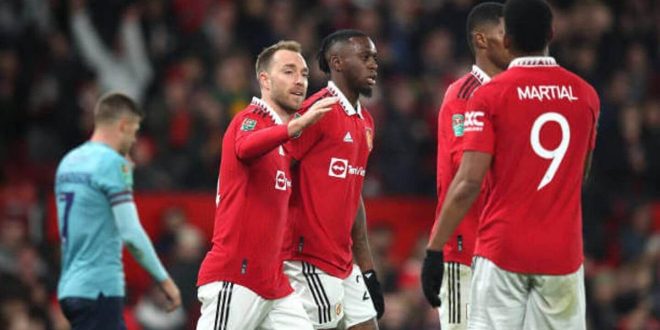 CARABAO CUP: Manchester United defeat Burnley 2-0 to advance to the quarter-finals