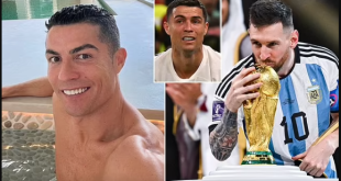 Cristiano Ronaldo shares first picture since long-term rival Lionel Messi and Argentina lifted the World Cup