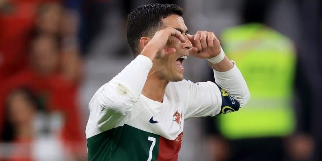 Cristiano Ronaldo in tears after Portugal