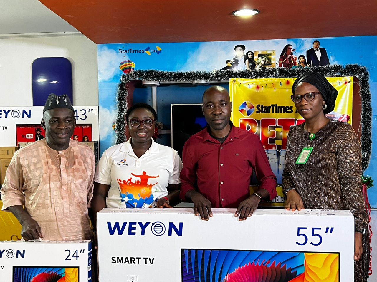 Customers Win 55?? Smart TV, Other Prizes in the Weekly StarTimes Beta Level Promo