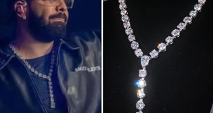 Drake gets necklace with 42 engagement diamonds for all the times he wanted to propose
