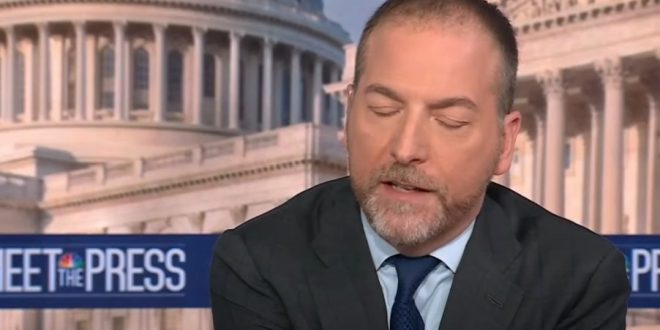 Chuck Todd argues against criminally referring Trump