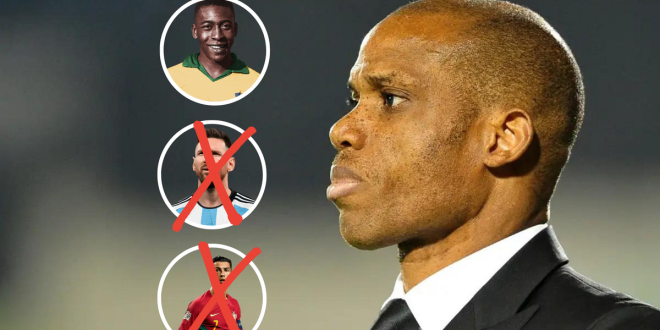 Ex-Super Eagles midfielder Sunday Oliseh snubs Messi and Ronaldo, picks World Cup star as GOAT