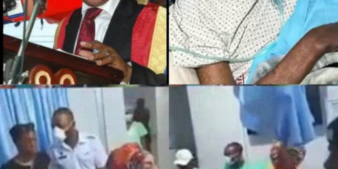 Family members of Ghanaian business tycoon, Asoma Banda, clash over his wealth as he battles for his life on his sick bed (video)