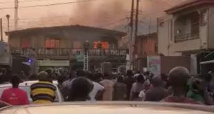 Fire guts residential building in Ikosi Ketu (video)